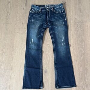 BNWT Miss Me Dark Blue Bootcut Jeans